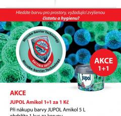 Akce JUPOL Amikol 1+1 za 1 Kč
