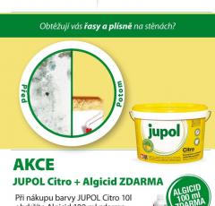 Akce JUPOL Citro + Algicid zdarma