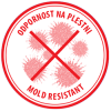AKRINOL - Odpornost na plesni - rdeč piktogram AKRINOL - Odpornost na plesni - rdeč piktogram